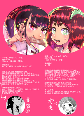 女装のプロに学ぶ援交のすゝめキャラシート